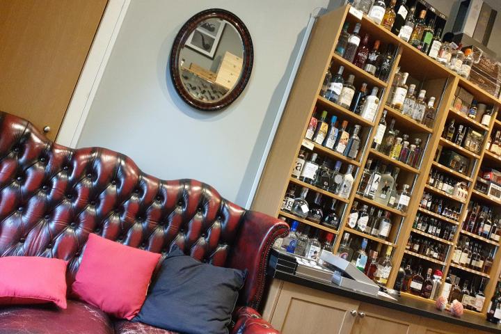 a room of Scotch & Whisky