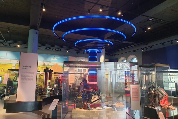 a display in a store